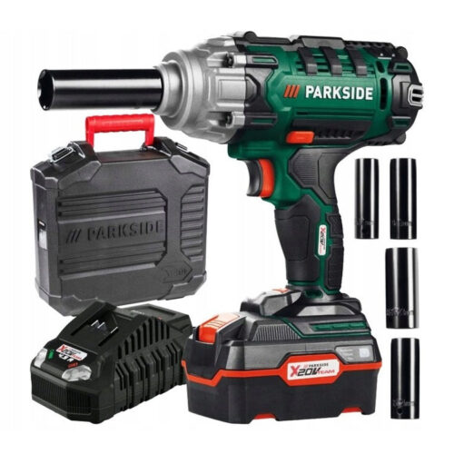 Llave de impacto inalámbrica PARKSIDE 20V PASK 20-Li B2 - Batería de 4Ah y cargador incluidos BNIB 🇩🇪🇩🇪🇩🇪🇩🇪